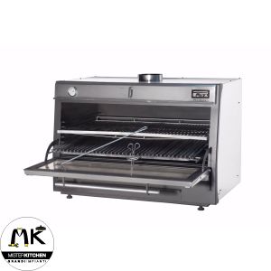 Forno a Carbone 120 Lux Inox Pira