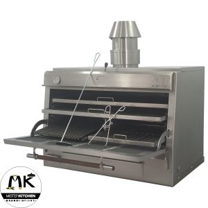 Forno a Carbone 120 Silver Sd Pira