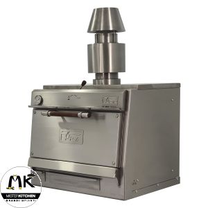 Forno a Carbone 80 SD Silver Pira