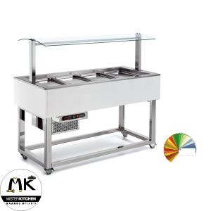 Vetrina Antipasti - Afinox - Essence- Green  - ES-GREEN 4R