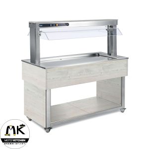 Vetrina Buffet - TR-PURPLE-4H - AFINOX - Tradition - Purple