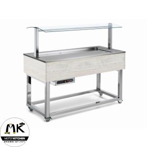 Vetrina Buffet - ES-PURPLE 4H - Afinox -Essence- Purple