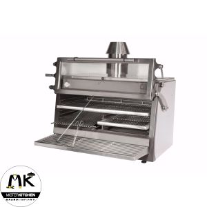 Forno a Carbone 120 Lux Inox ED Pira