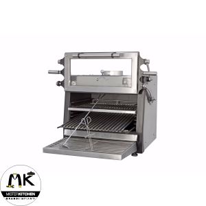 Forno a Carbone 70 Lux Inox ED Pira