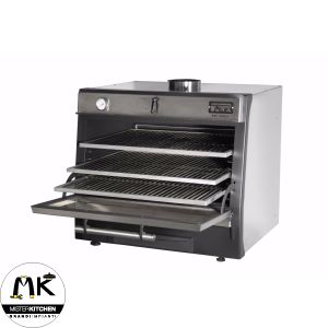 Forno a Carbone 90 Lux Inox Pira