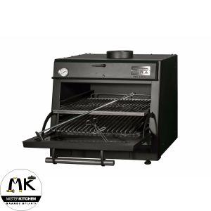 Forno a Carbone 70 Lux Black XL Pira