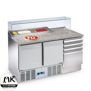Tavolo refrigerato - PKE 1400 V - AFINOX
