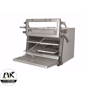 Forno a Carbone 80 Lux Inox ED Pira