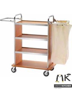 carrello biamcheria pulizia