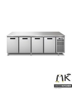 Tavolo refrigerato Linear 4p Afinox - Mister Kitchen