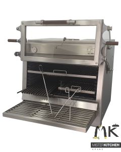 Forno_a_carbone_pira_90_silver