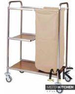 carrello biamcheria pulizia