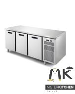 Tavolo refrigerato Linear 3p Afinox - Mister Kitchen