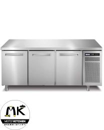 Tavolo frigorifero Afinox Spring - 3 sportell - Mister Kitchen