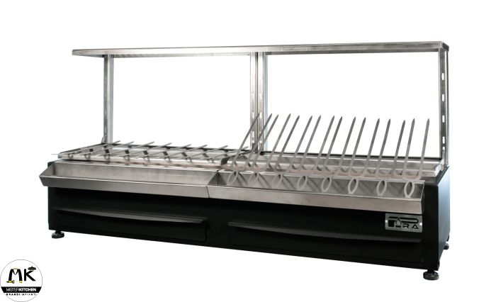Giappone import / Il pacchetto e il manuale sono scritte in giapponese Spiedini alla griglia in acciaio inox Pearl Easy Wash 21 centimetri C-8666 